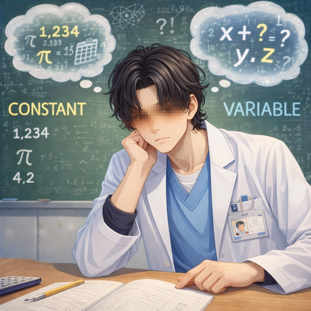 定数と変数の考え方