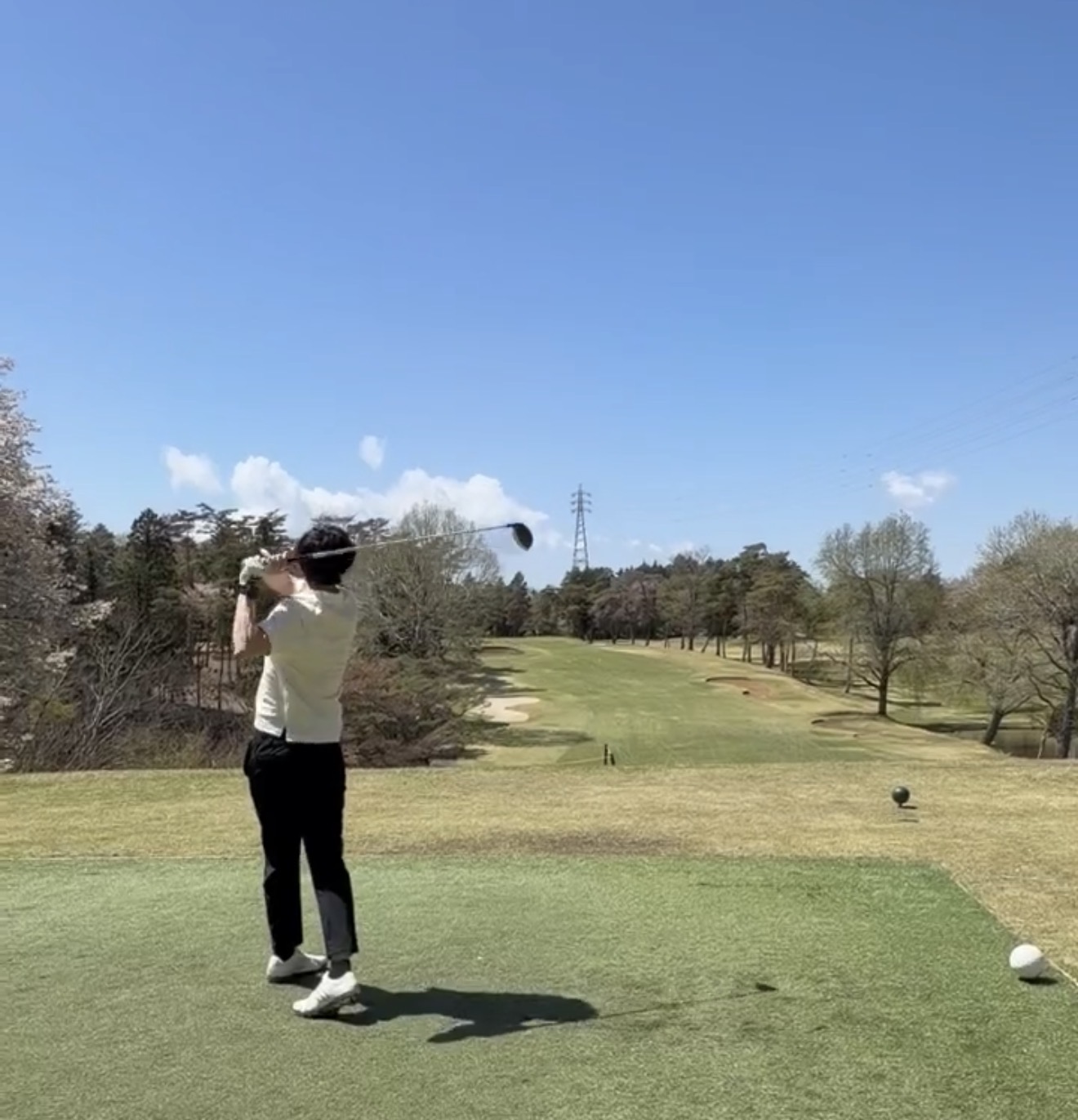 2年ぶりのゴルフ