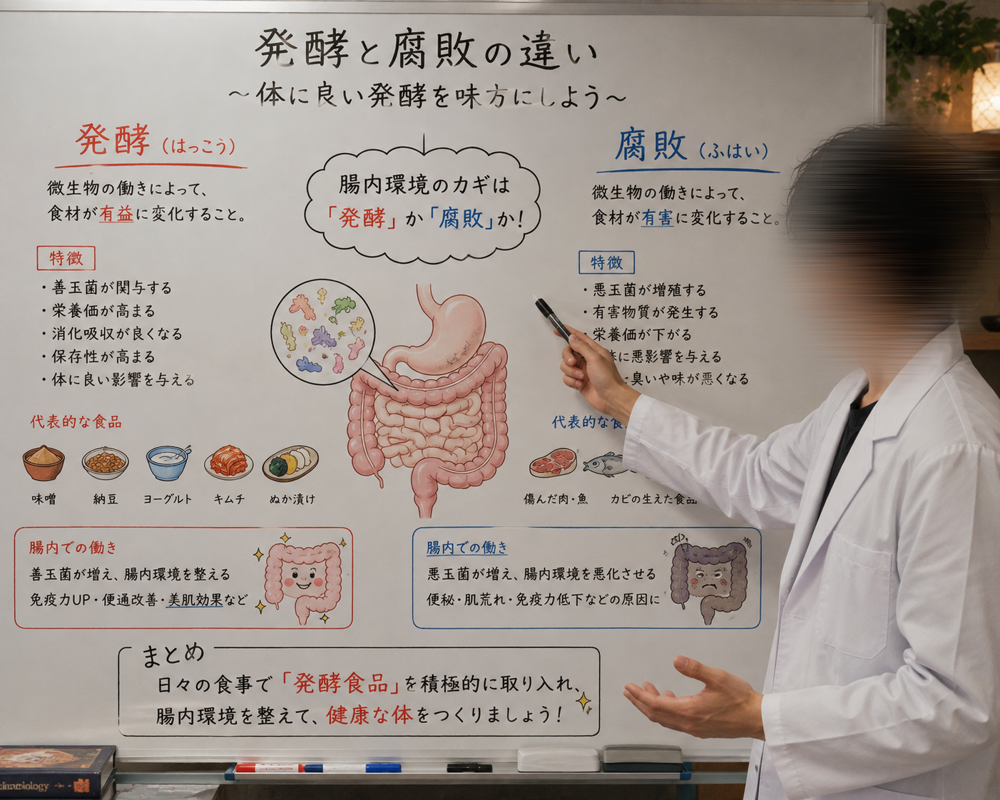 発酵と腐敗の有益だけど怖い話